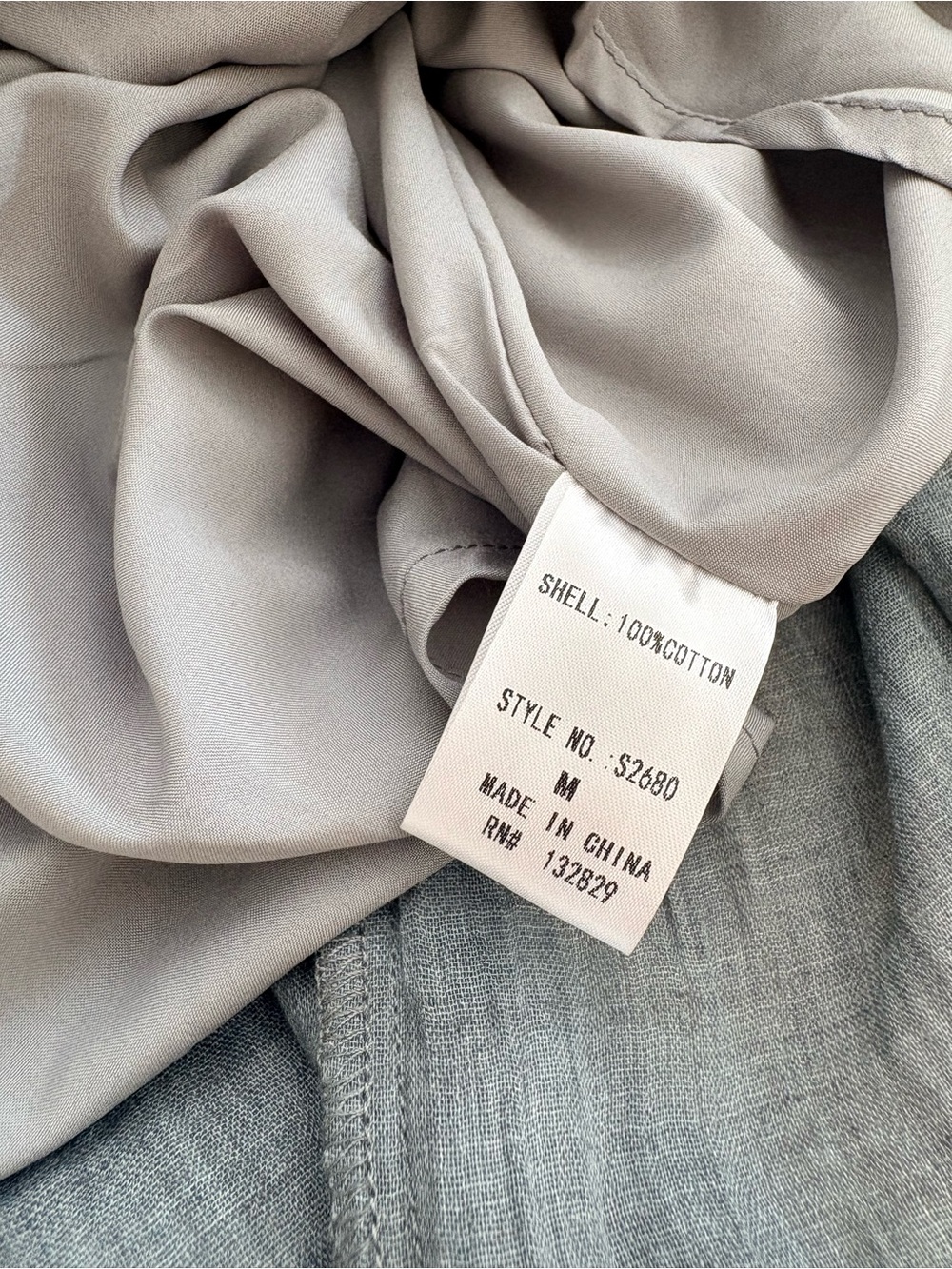 Casual Tiered Maxi Skirt in Slate Grey - Picture 5 of 5